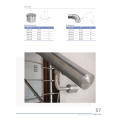 Stainless Steel Handrail Balustrade Fitting End Scroll